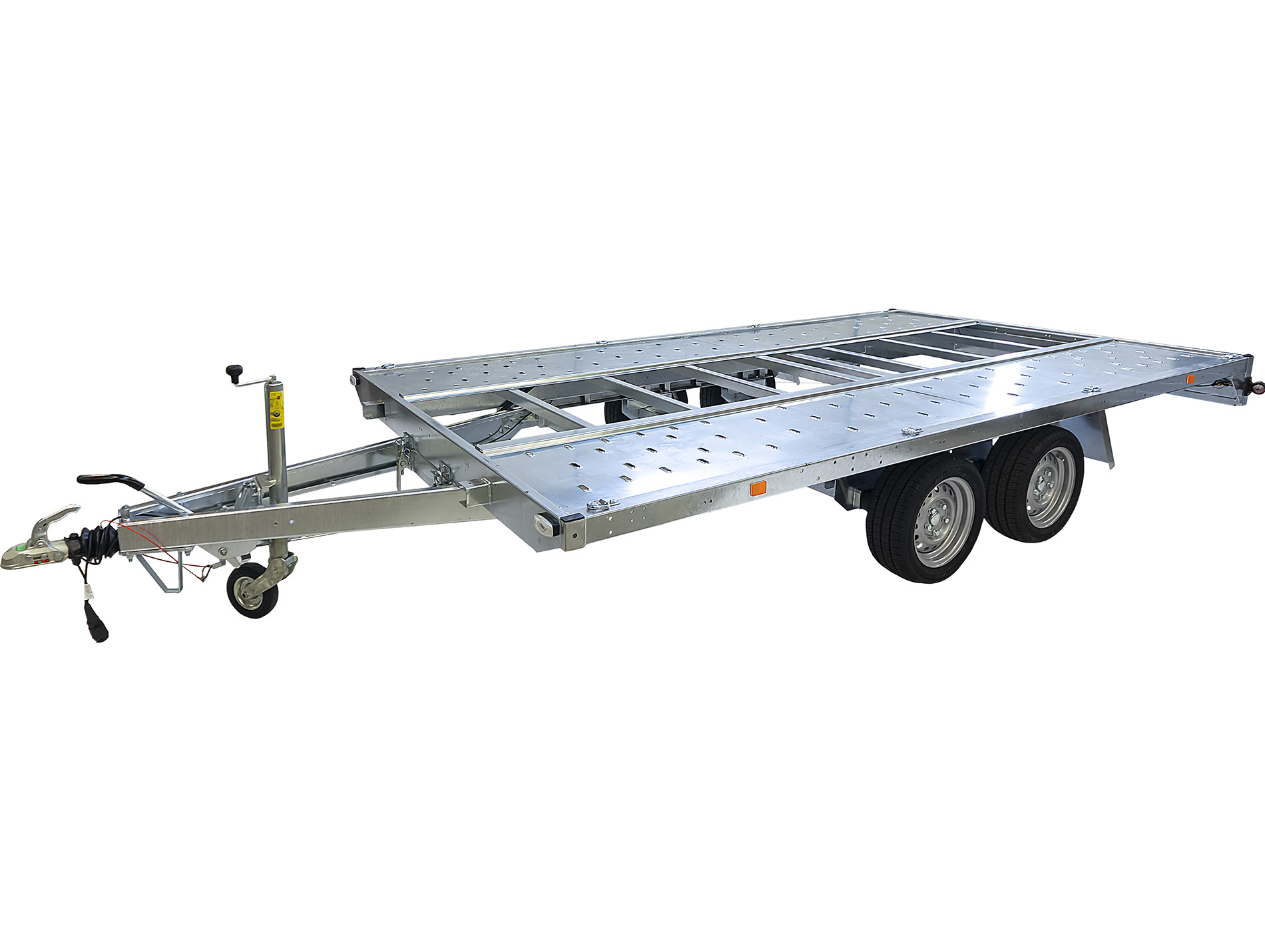 Remorque porte voiture ERDE Expert XV 4122 GAZ L.4,10m 2700kg